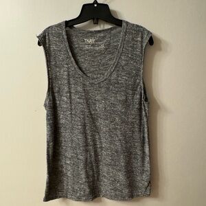 TNA boxy T-shirt grey cotton excellent condition